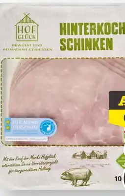 Scheck-in-Center Hofglück Hinterkochschinken Angebot