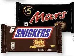 Scheck-in-Center Snickers Riegel Minis Angebot