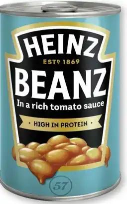 Scheck-in-Center Heinz Gebackene Bohnen in Tomaten Sauce Angebot