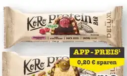 Scheck-in-Center KoRo Protein Bar Deluxe Angebot