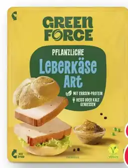 Scheck-in-Center Greenforce Pflanzliche Leberkäse Art Vegan Angebot