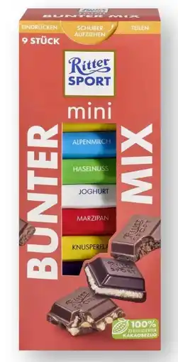 Scheck-in-Center Ritter Sport Minis Bunter Mix Angebot
