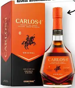Scheck-in-Center Carlos I Brandy de Jerez Solera Gran Reserva Original Angebot