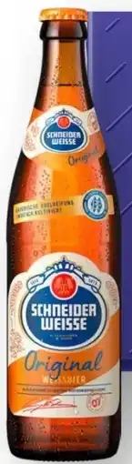 Scheck-in-Center Schneider Weisse Original Weissbier Angebot