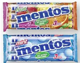 Scheck-in-Center Mentos Mint Angebot