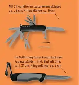 Lidl Crivit Messer Angebot