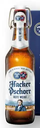 Scheck-in-Center Hacker-Pschorr Hefe Weiße Angebot