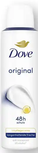 Scheck-in-Center Dove Deospray Angebot