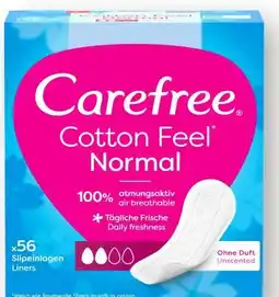 Scheck-in-Center Carefree Slipeinlagen Angebot