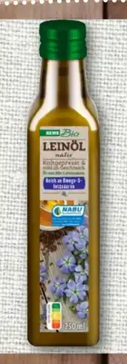 nahkauf Rewe Bio Leinöl Angebot