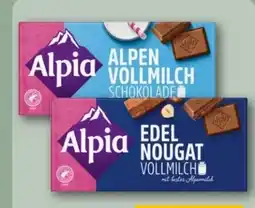 REWE Center Alpia Schokolade Angebot