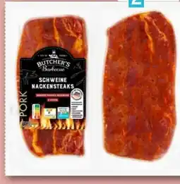 REWE Center Butcher’s Barbecue Duroc Schweinenackensteaks Angebot