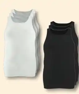 Lidl Esmara Men Feinripp-Achselhemden 3er Angebot