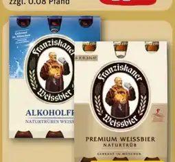 REWE Center Franziskaner Weißbier Angebot