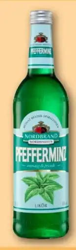 REWE Center Nordbrand Nordhausen Pfefferminzlikör Angebot