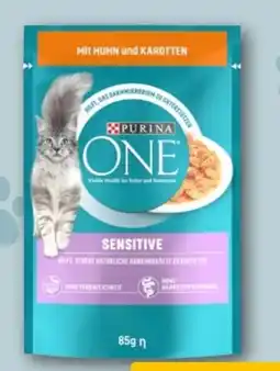 REWE Center Purina One Sensitive Katzennahrung Angebot