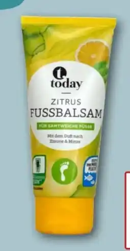 REWE Center Today Fussbalsam Zitrus Angebot