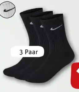 REWE Center Nike Herren-Sportsocken 3er-Pack Angebot