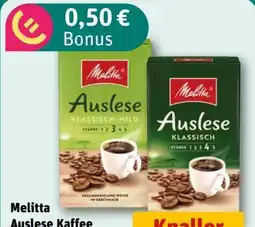 REWE Melitta Kaffee Auslese Angebot