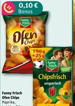 REWE Funny Frisch Ofen Chips Paprika Angebot