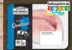 REWE Metzgerei Wilhelm Brandenburg Schweineschnitzel Angebot