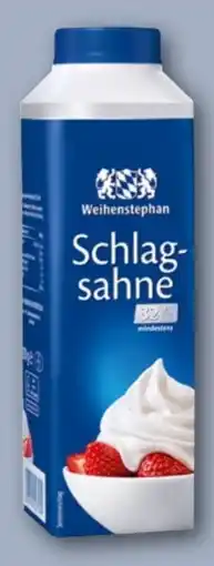 REWE Weihenstephan Schlagsahne Angebot
