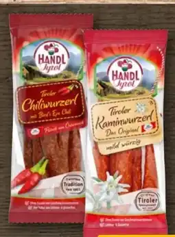REWE Handl Tyrol Kaminwurzerl Angebot