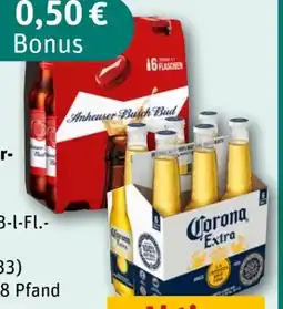 REWE Anheuser Busch Bud Beer Angebot