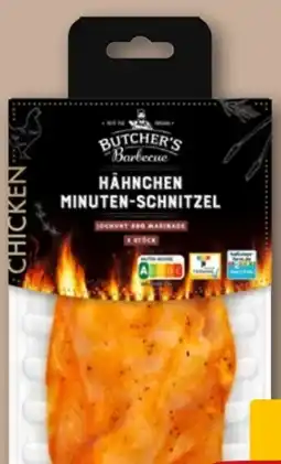 REWE Butcher’s Barbecue Hähnchen-Minuten Schnitzel Angebot