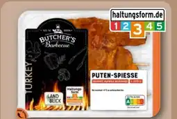 REWE Butcher’s Barbecue Puten-Oberkeulenspiess Angebot
