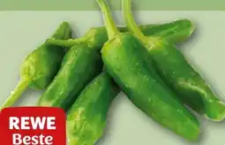 REWE Rewe Beste Wahl Bratpaprika Grün Angebot