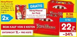 Netto Marken-Discount König Pilsener Pils Angebot