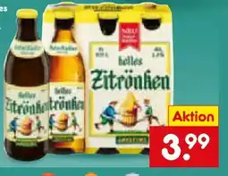 Netto Marken-Discount Veltins Helles Zitrönken Angebot