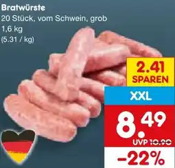 Netto Marken-Discount Bratwürste XXL Angebot