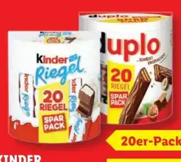 Lidl Ferrero Kinder Riegel Angebot