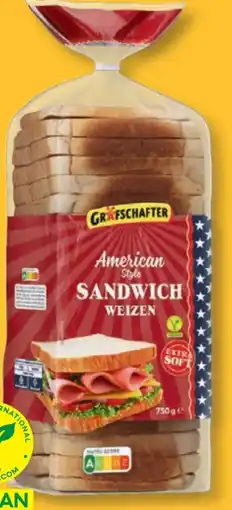 Lidl Grafschafter American Style Weizen Sandwich Vegan Angebot