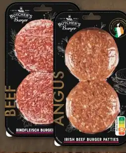 REWE Butcher’s Burger Angus Irish Beef Patties Angebot