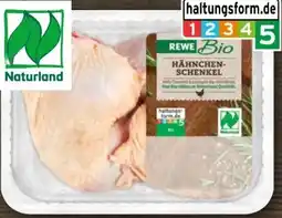 REWE Rewe Bio Frische Hähnchen Schenkel Angebot
