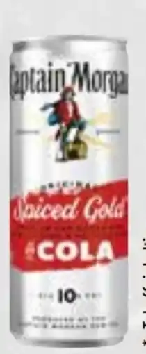 trinkgut Captain Morgan Mixgetränk Angebot