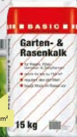 BayWa Bau & Garten Basic Garten- & Rasenkalk Angebot