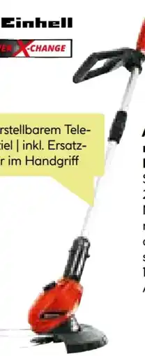BayWa Bau & Garten Einhell Akku-Rasentrimmer GE-CT 18 Li-Solo Angebot