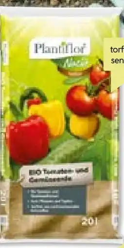 BayWa Bau & Garten Plantiflor Bio Tomaten- und Gemüseerde Angebot