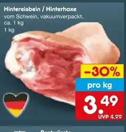 Netto Marken-Discount Schweine-Hinterhaxe Angebot