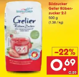 Netto Marken-Discount Südzucker Gelier Rübenzucker Angebot