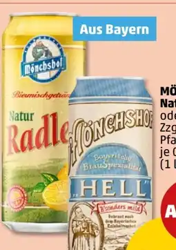 PENNY Kulmbacher Mönchshof Natur Radler Angebot