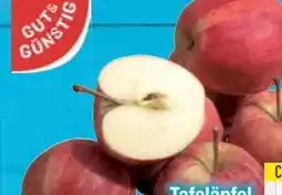 E-Center Gut & Günstig Tafeläpfel Angebot