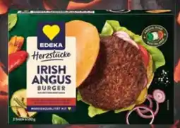 E-Center Edeka Herzstücke Irish Angus Burger Angebot