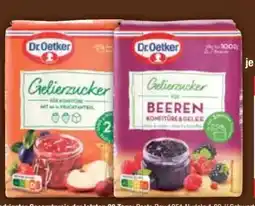E-Center Dr. Oetker Gelierzucker für Erdbeer Konfitüre Angebot