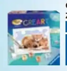 Edeka Ravensburger CreArt Malen nach Zahlen Tierliebe Angebot