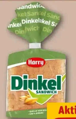 REWE Harry Brot Dinkel Sandwich Angebot